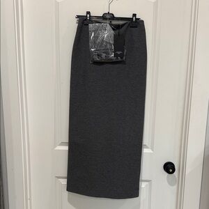 Weekend Max Mara Dark Gray Pencil Skirt